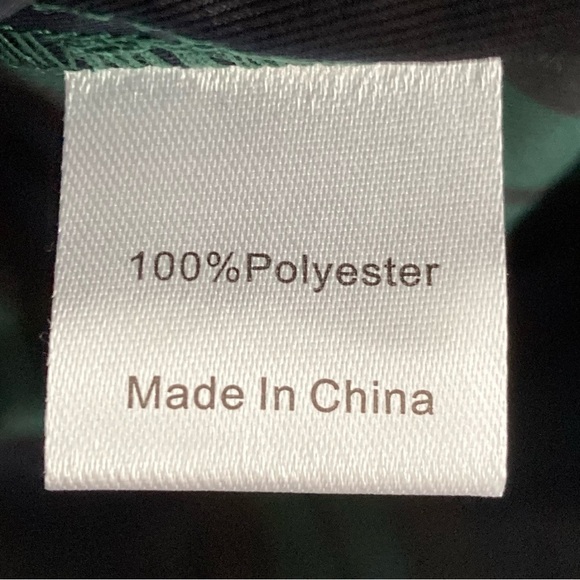 Tuckernuck Ruffle Reagan Button Down Shirt Blouse-Women’s M & L-Green/Black-NEW - Picture 8 of 15